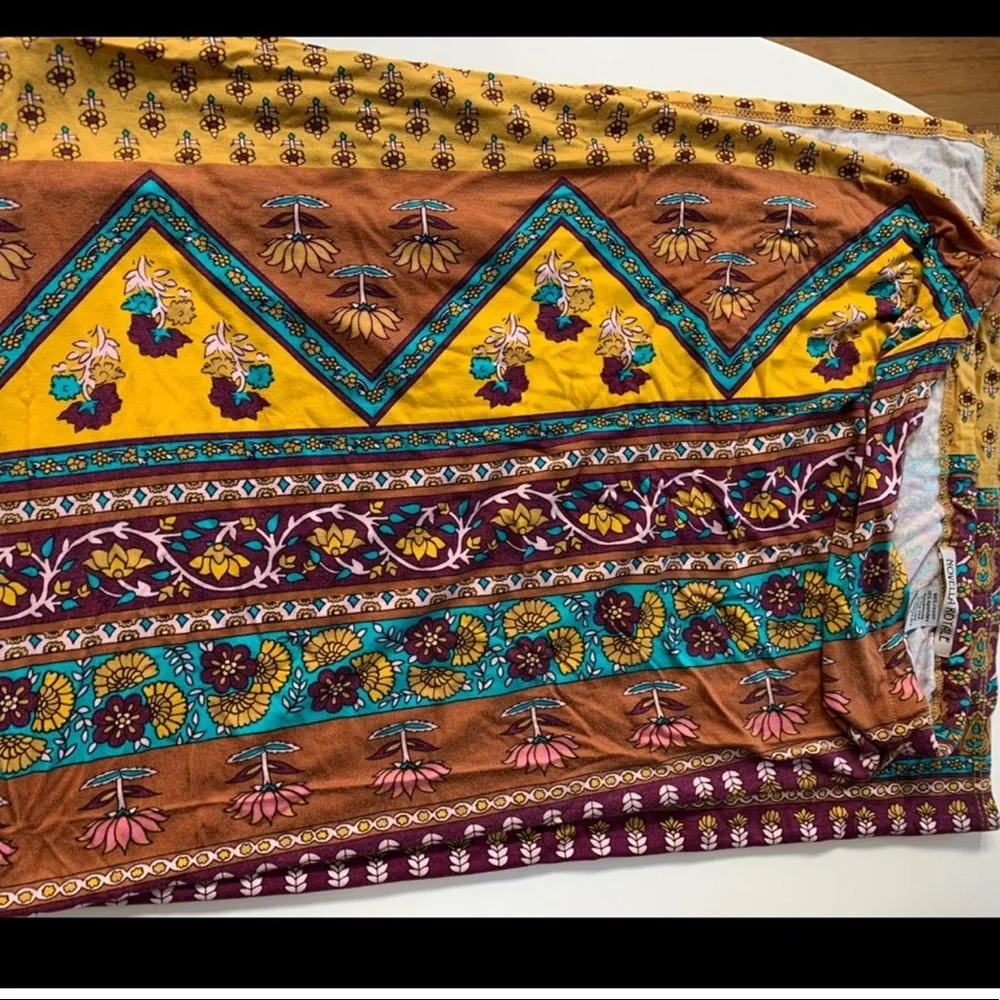 NWOT novella royal ethnic skirt - Picture 5 of 6